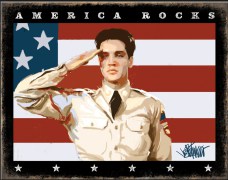 elvis rocks